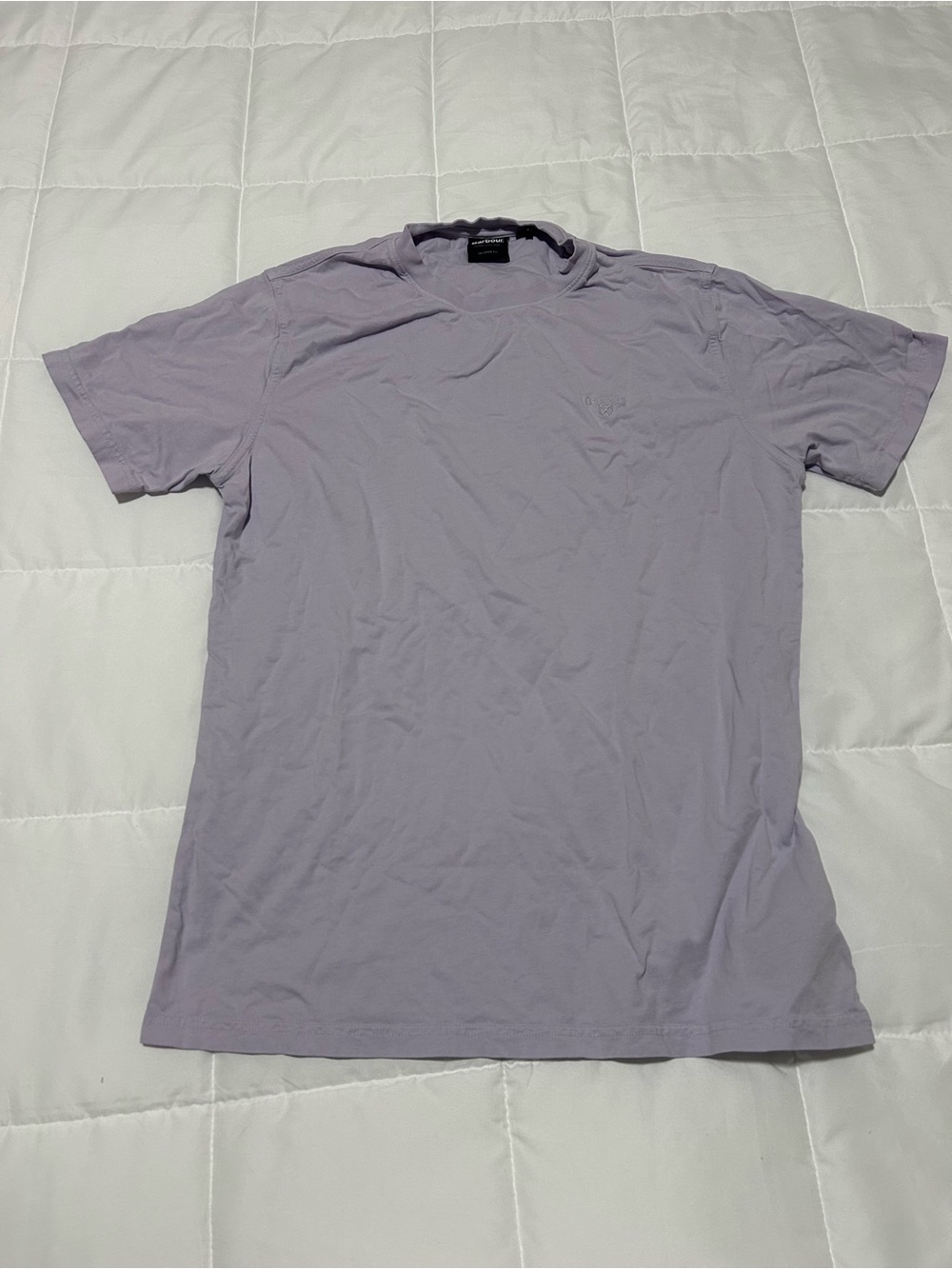 Barbour Short Sleeve Crew T-Shirt in Light Lavender
